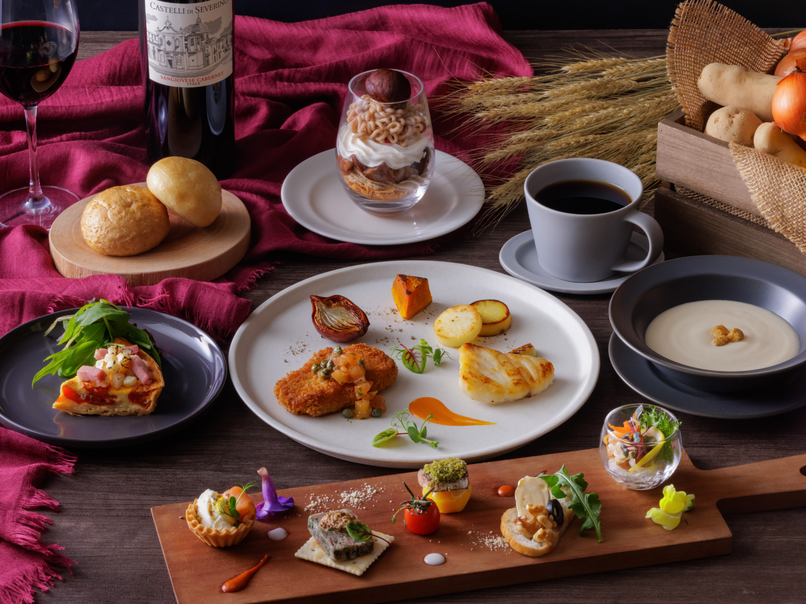 道産食材で彩るまるごと北海道ディナー