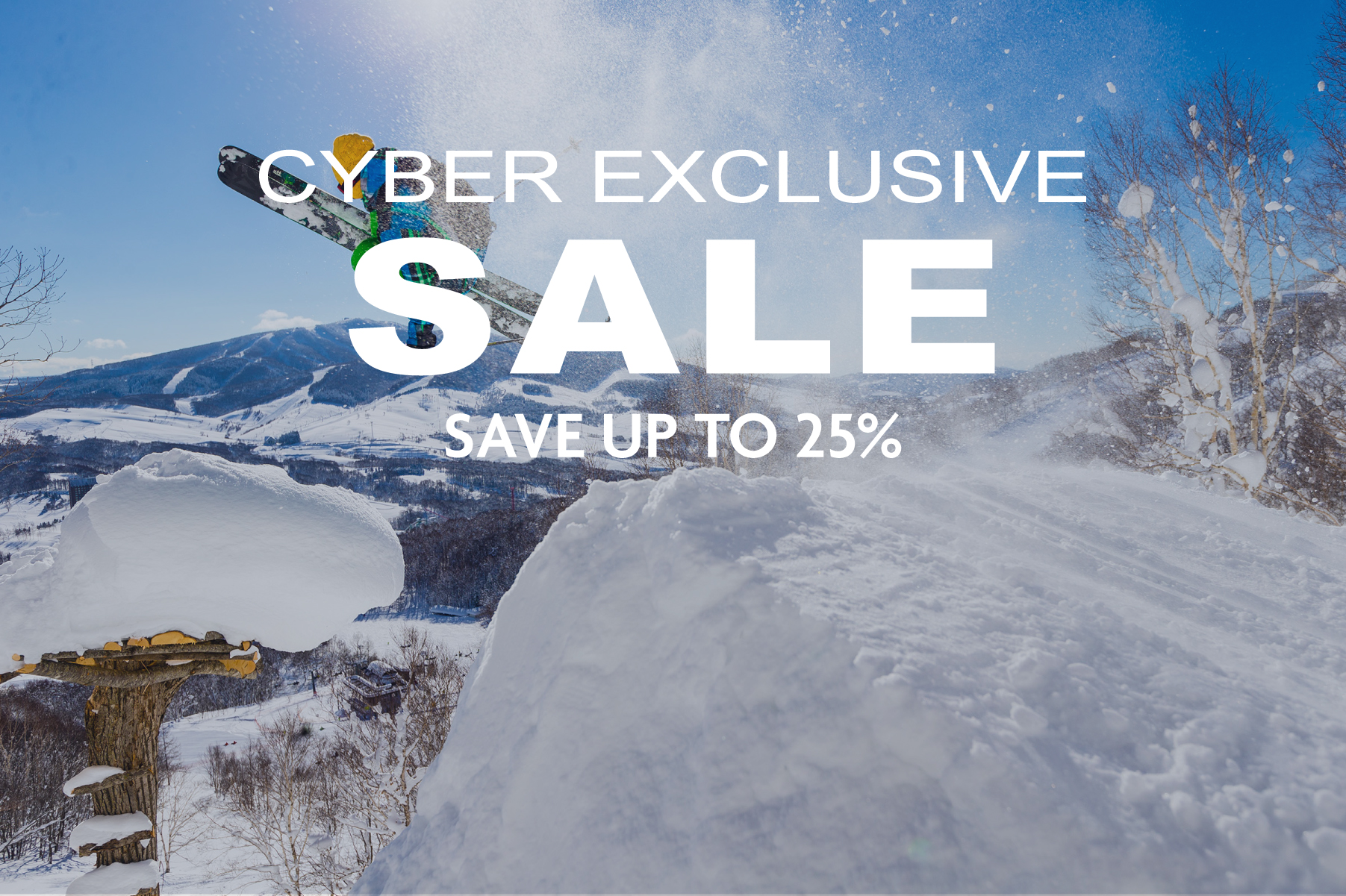 Cyber Sale: Save up to 25%