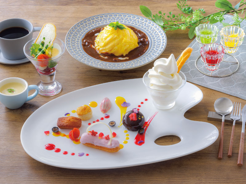 【1日30食限定！】スイーツ＆ランチ “Palette”