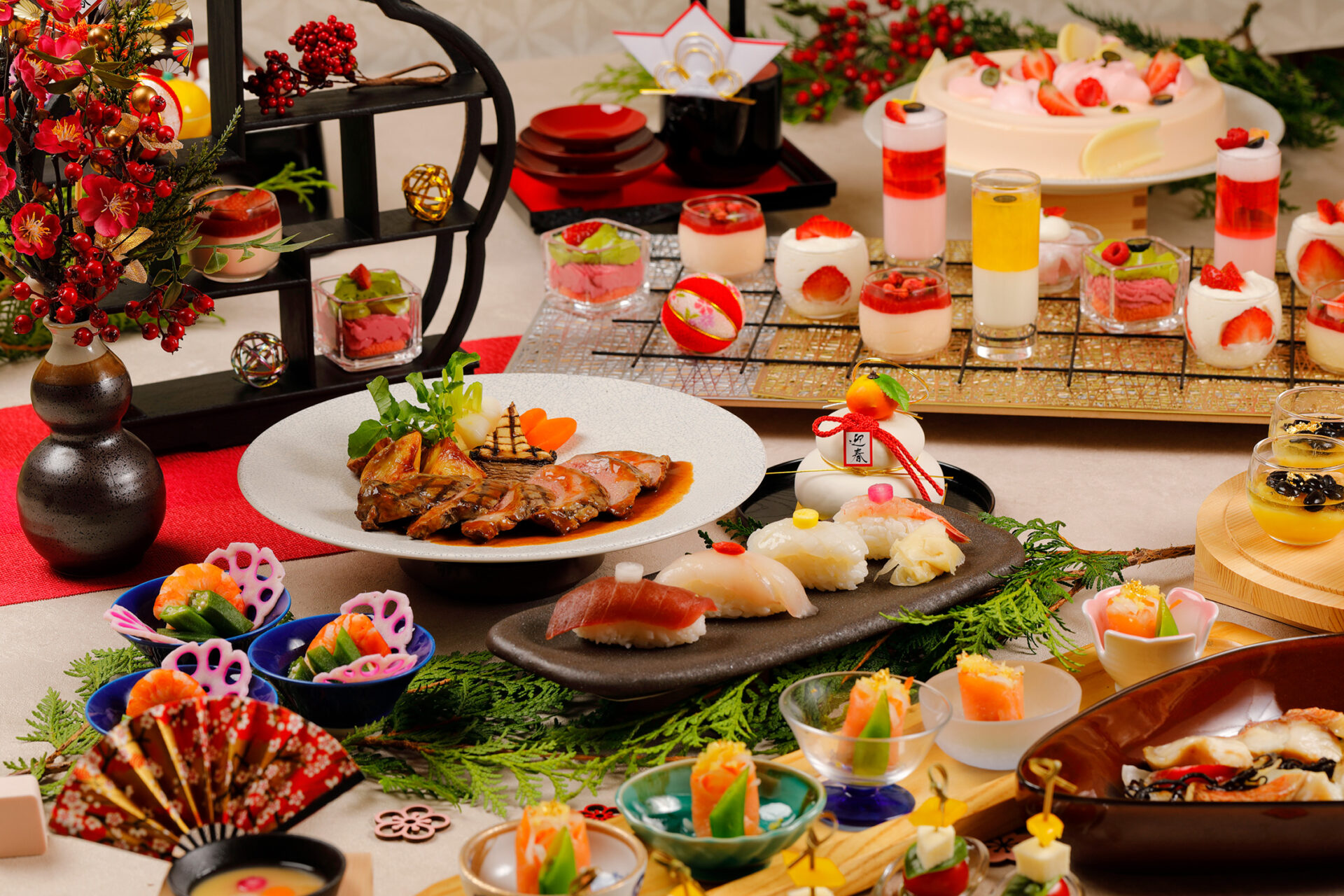 New Year holidays Premium Dinner buffet