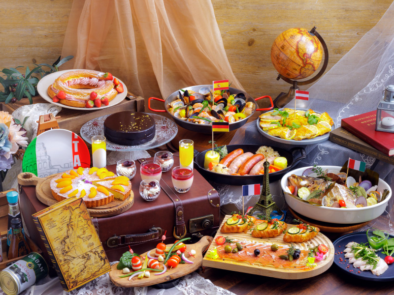 スイーツ＆ランチブッフェ「匠の饗宴 シェフと旅するヨーロッパ」