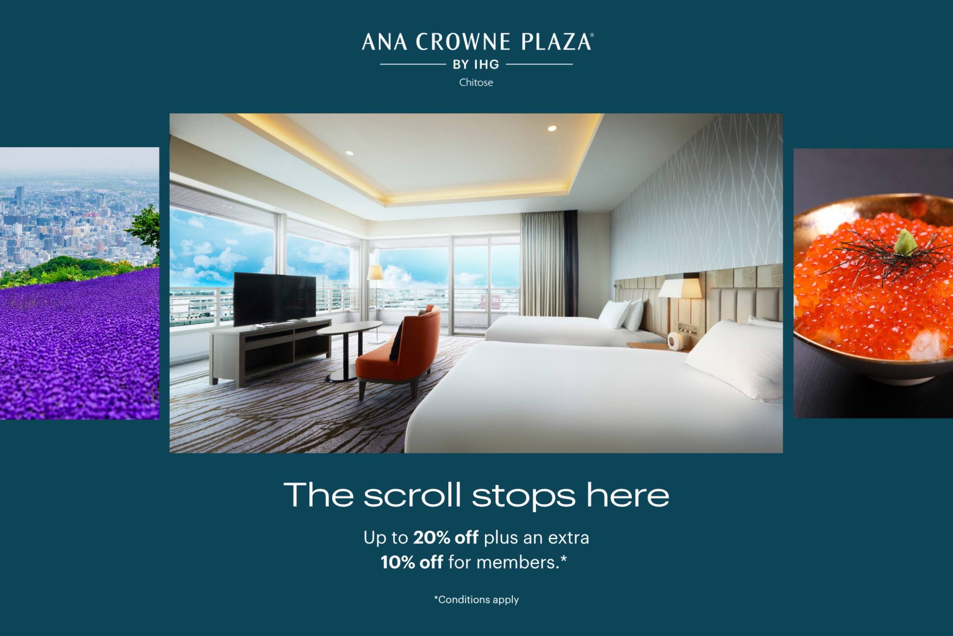 “Stop The Scroll” Campaign Up to 20% off + extra 10% off for members*