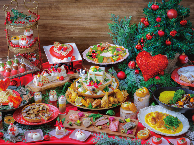 【12月土日開催】スイーツ＆ランチブッフェ「Heart Warming Christmas」