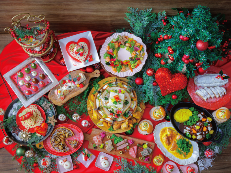 【12月土日開催】スイーツ＆ランチブッフェ「Heart Warming Christmas」