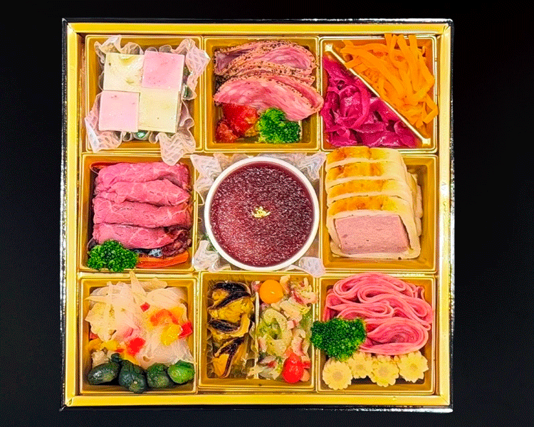 2027年おせち和洋三段重参の重